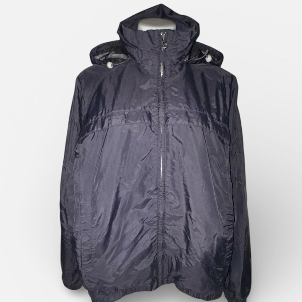 * Pacific Trail Men's size large Hooded Windbreaker coat light jacket